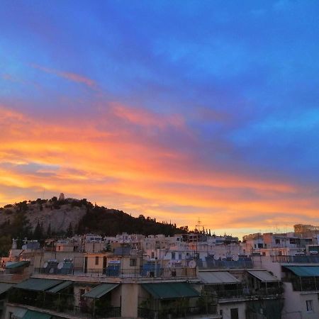 Rooftop Studio, Acropolis View! Athena Bagian luar foto